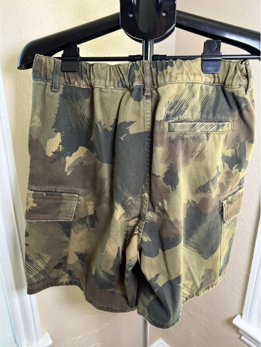 The Kooples Military‎ Camouflage Cargo Shorts EU 38 US Medium NWT $245